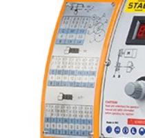 Stalex SBL 250/400  Удобство в работе  Для удобства в работе на передней бабке  настольного токарного станка Stalex SBL 250 WBL250/400 есть информационные таблицы 