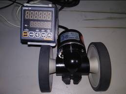 WoodTec RPM 1400  Электронный счётчик   Позволяет определить длину раскраиваемого материала 