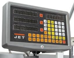 Jet GHB-1340A  Точность позиционирования  Система УЦИ позволяет с точностью до 0,005 мм контролировать размер при обработке  (Для станка в комплектации DRO) 