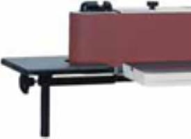 EHVS-80 230B Шлифовка фигурных деталей Выносной стол позволяет шлифовать нестандартные заготовки с криволинейной кромкой 