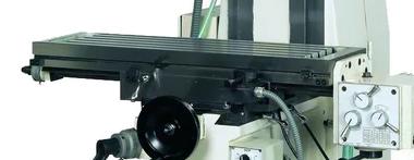 Proma FHV-50PD 
  Точное позиционирование заготовки  
 Крестообразный стол с направляющими типа 