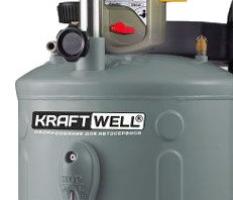 KraftWell KRW1832.80  Долгий срок службы  Корпус KraftWell KRW1832 80 покрывается порошковой краской для защиты от коррозии, что обеспечивает долгий срок службы 