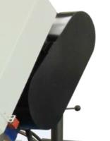 Stalex TBK-4228А с поворотной рамой  Надежный ременной привод  Ременной привод с тремя скоростями позволяет подобрать необходимые параметры резки и обеспечивает высокий КПД 