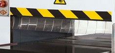 HCM H630   ЗАЩИТНЫЕ ШТОРКИ  Предотвращают разброс стружки от станка   
