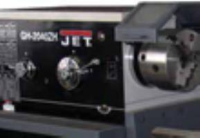 JET GH-2080 ZH DRO  Может работать с большими заготовками  Для этого в конструкции предусмотрен патрон Ø250мм с прямыми/обратными кулачками и отверстием шпинделя Ø80мм 