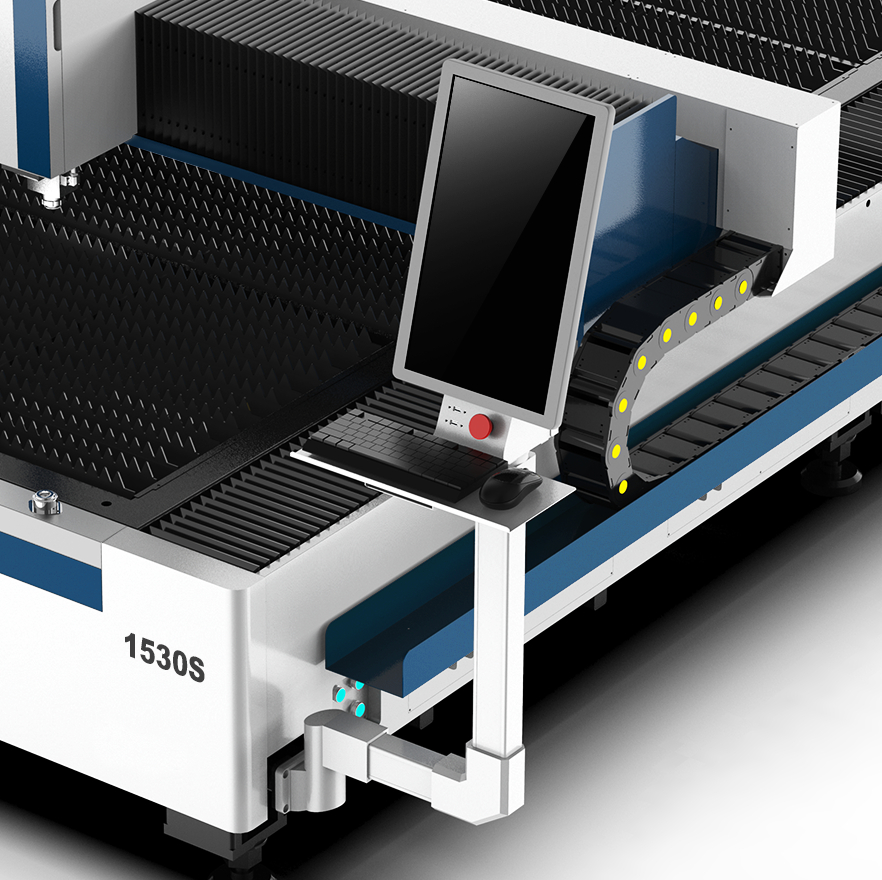 MetalTec 1530 S 
 СТОЙКА УПРАВЛЕНИЯ 
Стойка управления интегрирована в конструкцию станка  Она отличается простотой, надежностью, и интуитивной панелью управления  Компьютер управляется ОС Windows  Удобный и эргономичный пульт управления, предна...