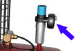 Сорокин 3.22  Контроль давления  На регуляторе давления расположен манометр, который показывает давление воздуха на выходе 