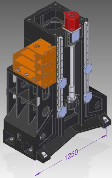 SPITZEN SMC-1260F  Колонна  Колонна имеет вид перевернутой буквы «Y» с широко разнесенными опорами для крепления к станине Перемещение по оси Z управляется мощным мотором с крутящим моментом 45 Нм  Цена такого исполнения на 10% выше по сравнению с...