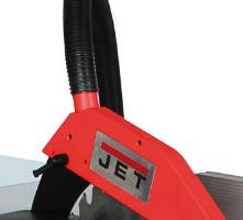 JET JTS-315LA  Чистота  В конструкции строительной циркулярной пилы JET JTS-315LA 10001910AM есть система пылеотсоса, которая гарантирует чистоту сверху и снизу диска 