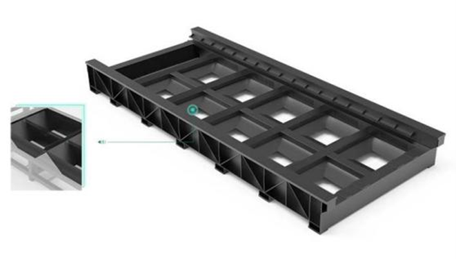 OREE LASER FH6020  Станина для сверхтяжелой листовой стали 