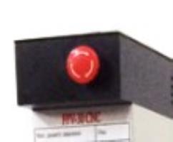 Proma FPV-30 CNC  Аварийная остановка  На передней панели располагается яркая красная кнопка для аварийной остановки станка в случае необходимости 