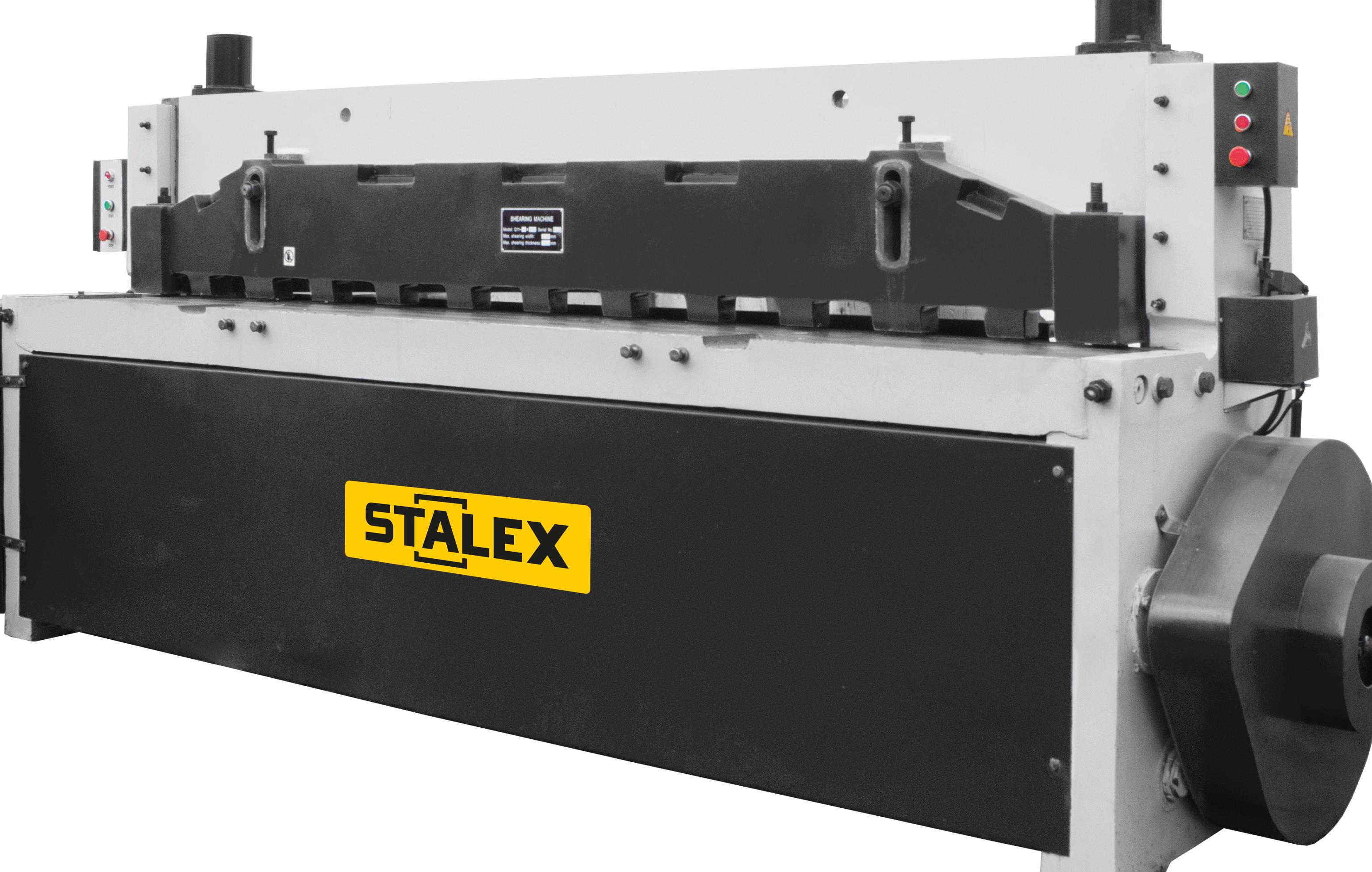 Stalex Q11 8x2000 
  Надежная станина  
 Тяжелая конструкция из чугуна обеспечивает устойчивость и минимизирует вибрации  
