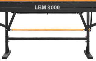 LBM 3000  Удобство в работе  Рабочий рычаг имеет широкую поверхность хвата, что позволяет осуществлять гибку заготовок не только одному, но и вдвоем 