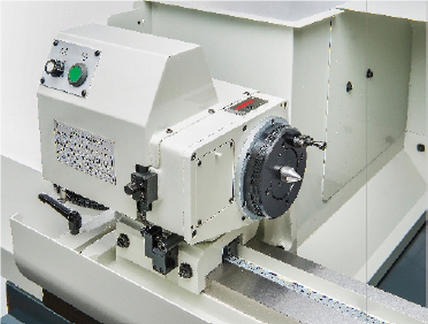 Spitzen SOG-32  Передняя бабка  Шпиндель бабки установлен на высокоточных радиально-упорных подшипниках, несущих высокую нагрузку в осевом и радиальном направлении  Вращение шпинделя осуществляется серво-приводом  Частота вращения шпинделя регулир...
