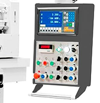 Stalex WFM 800 
  УЦИ  
 Цифровая индикация по осям X/Y/Z (трех осевое уци) 
