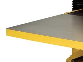 209 HH  Аккуратная работа  Идеально отполированная поверхность стола способствует плавному скольжению заготовки в процессе строгания и, как следствие, аккуратному результату работы 