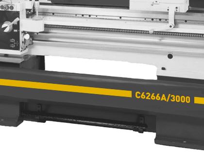 Stalex C6266A/1500 
  Надежная станина  
 Массивная конструкция из серого чугуна гарантирует работу без вибраций  
