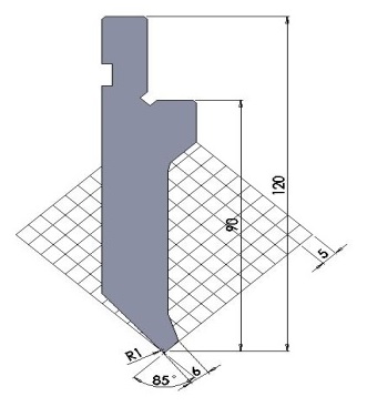 SMD PBC-160/3100  Многоручейковая матрица с пуансоном  На всю длину пресса 