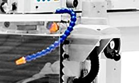 Stalex WFM 800 
  Штатная система подачи СОЖ  
 Встроенное устройство подвода СОЖ непосредственно в зону обработки  
