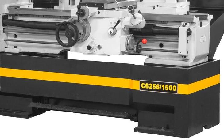 STALEX C6251/2000 
  Надежная станина  
 Массивная конструкция из серого чугуна гарантирует работу без вибраций  
