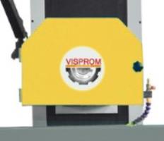 Visprom PBP-350A  Безопасность оператора  Большая часть диска закрывается специальным кожухом, что исключает риск контакта оператора с оснасткой 