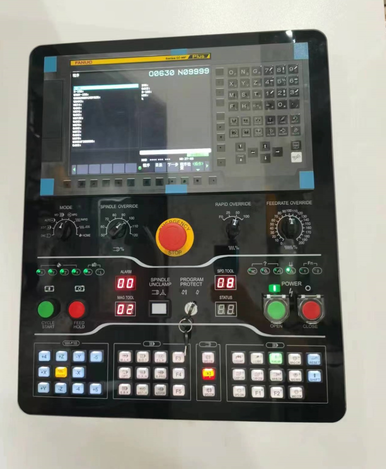 SPITZEN HMT-630 APC  Система ЧПУ  Fanuc 0i-MF (1) + Manual Guide — первый пакет для максимальной производительности: пакет 1 — высшая функциональность в линейке MF  Максимальная возможность расширения: интеграция CAD/CAM, продвинутые параметры PMC...