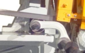 Visprom PPK-280 
  Надежная фиксация  
 Тиски с быстрозажимной конструкцией надежно фиксируют заготовку, повышая точность пиления  
