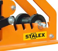 Stalex TR-60M  Простые настройки  Расстояние между роликами легко и удобно регулируется ипозволяет получать требуемый диаметр изгиба 