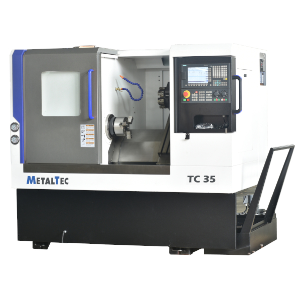 MetalTec TC 35 
  КАБИНЕТНОЕ ОГРАЖДЕНИЕ  
 Высокое качество лакокрасочного покрытия и эргономичный дизайн обеспечивают современный вид оборудования  
 Кабинетное ограждение обеспечивает защиту оператора станка от возможных травм в процессе работы ...