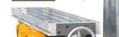 Visprom FVV-200 
  Точное позиционирование заготовки  
 Крестообразный стол с направляющими типа 